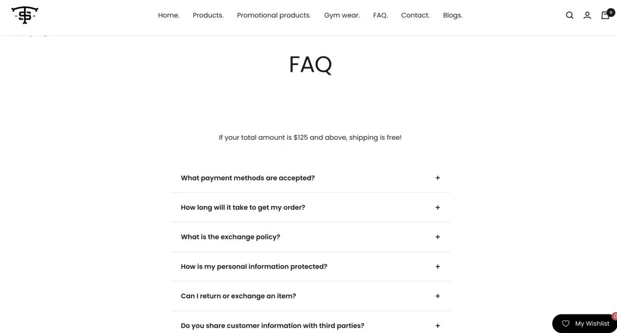 Team USA Nutrition · E-Ticaret Sitesi - görsel 6