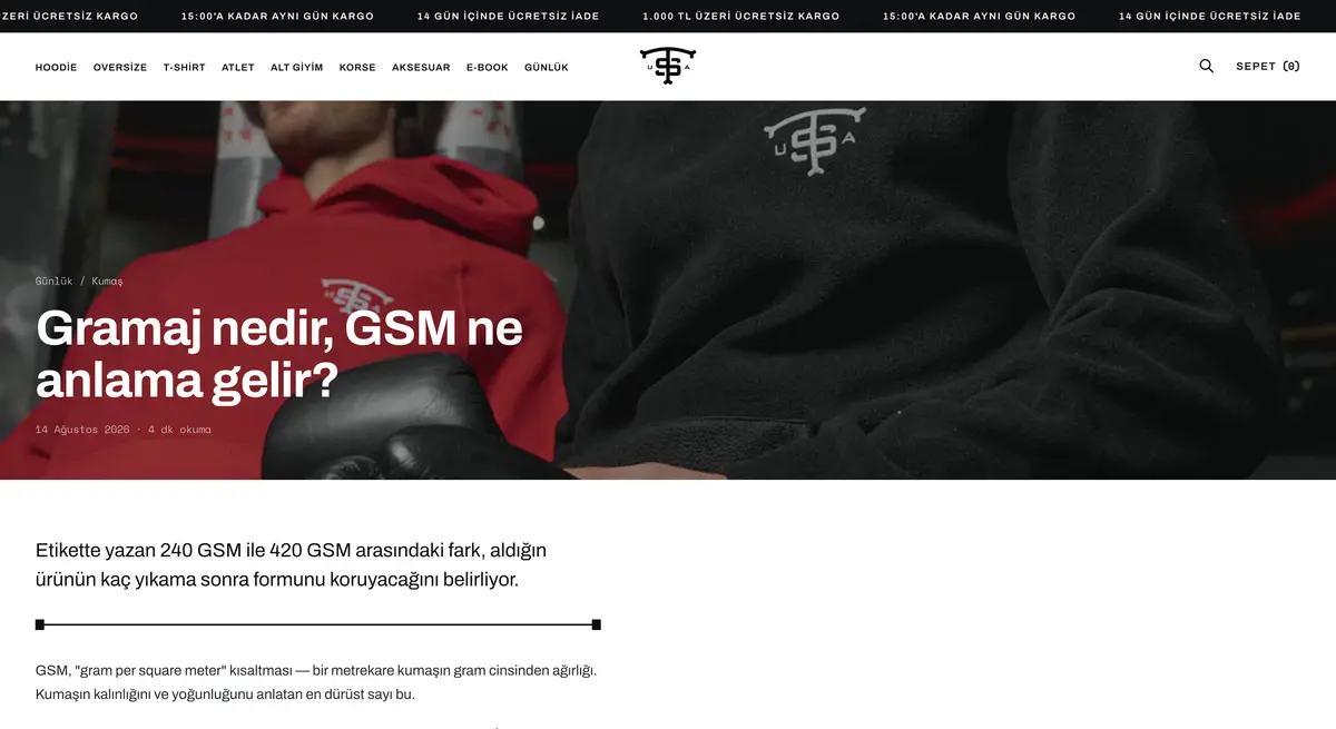 TUWEARS · E-Ticaret Sitesi - görsel 5