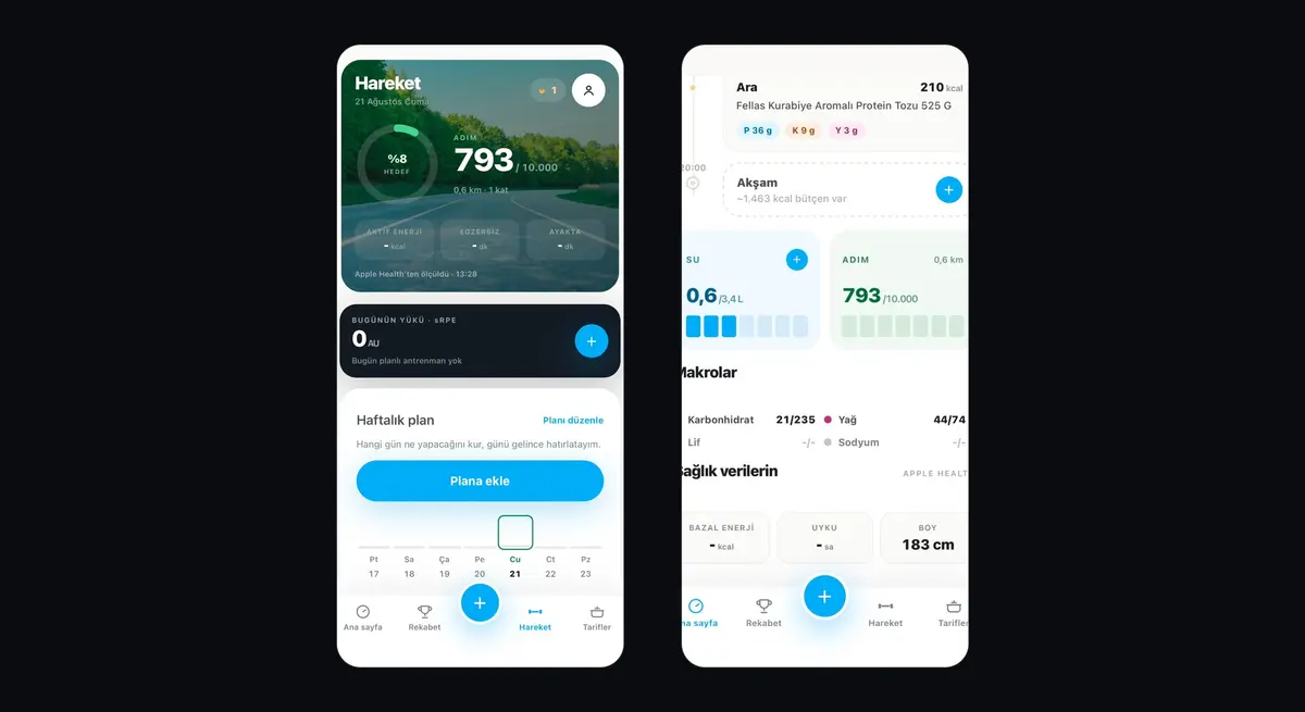 FormOn · Nutrition and Training App - görsel 3