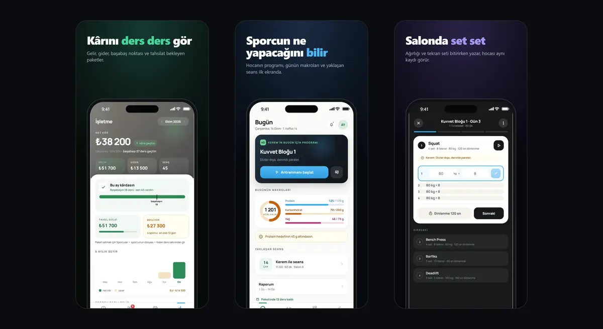 FitOn · Coach and Athlete Tracking App - görsel 2