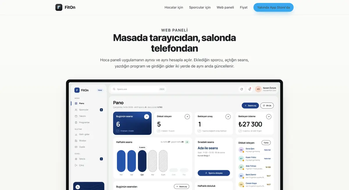 FitOn · Coach and Athlete Tracking App - görsel 6